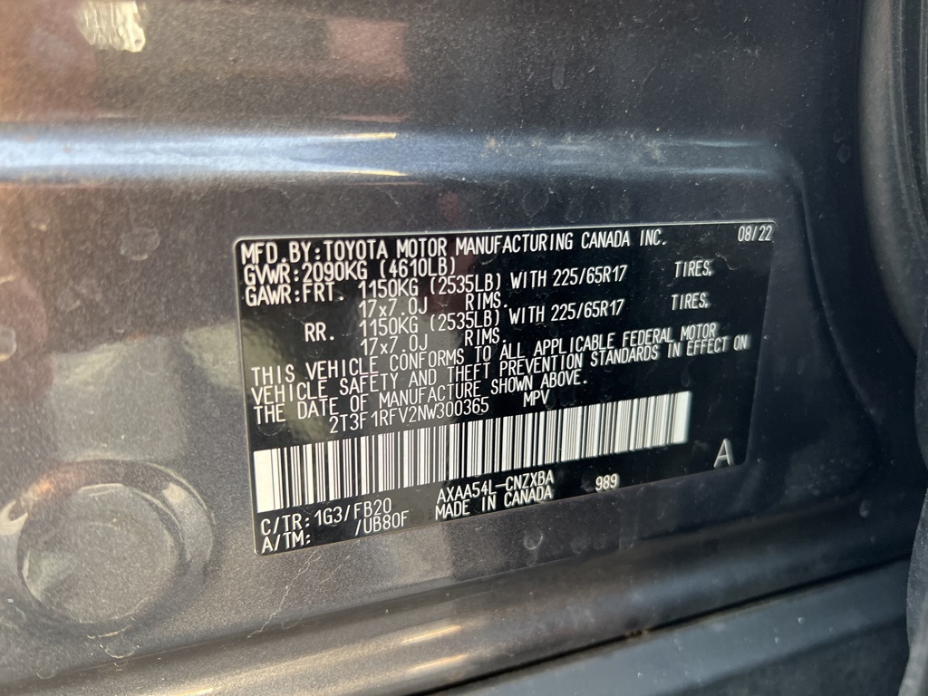 used 2022 Toyota RAV4 car, priced at $25,900