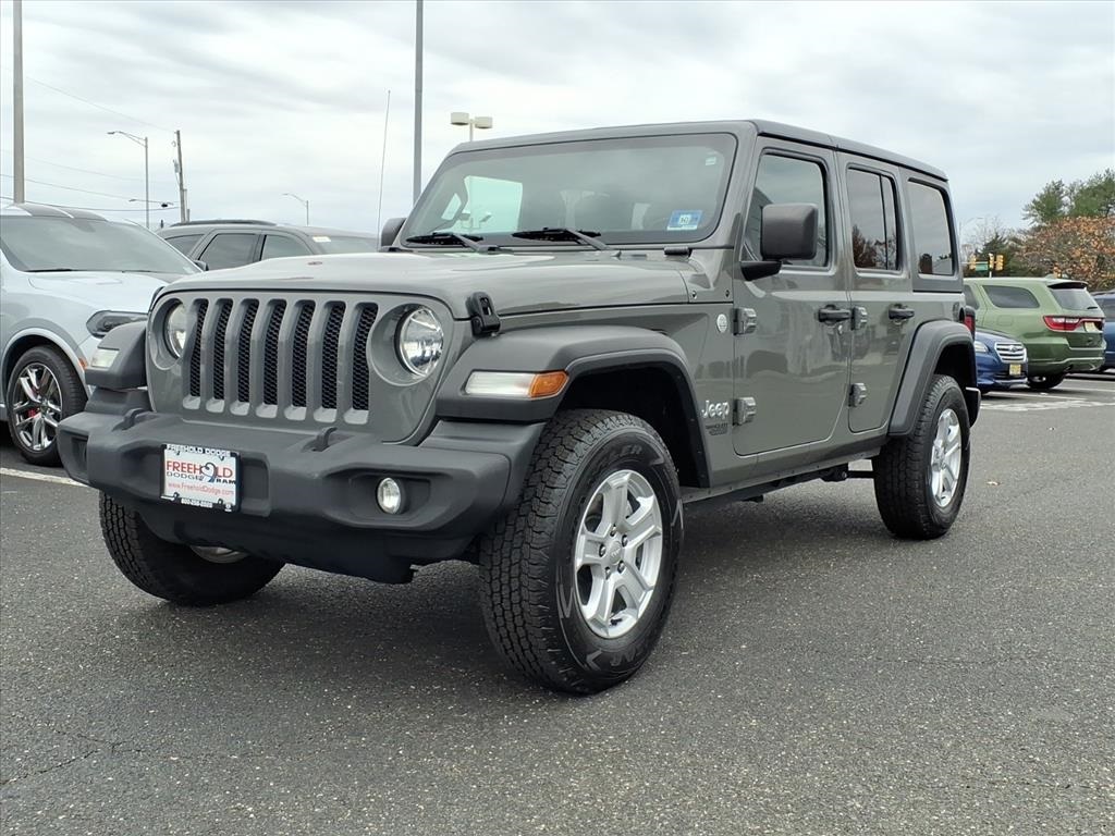 used 2021 Jeep Wrangler car, priced at $25,900