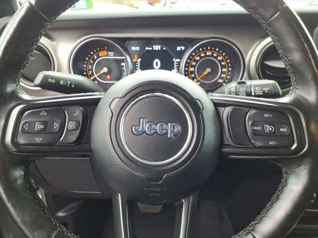 used 2021 Jeep Wrangler car, priced at $25,900