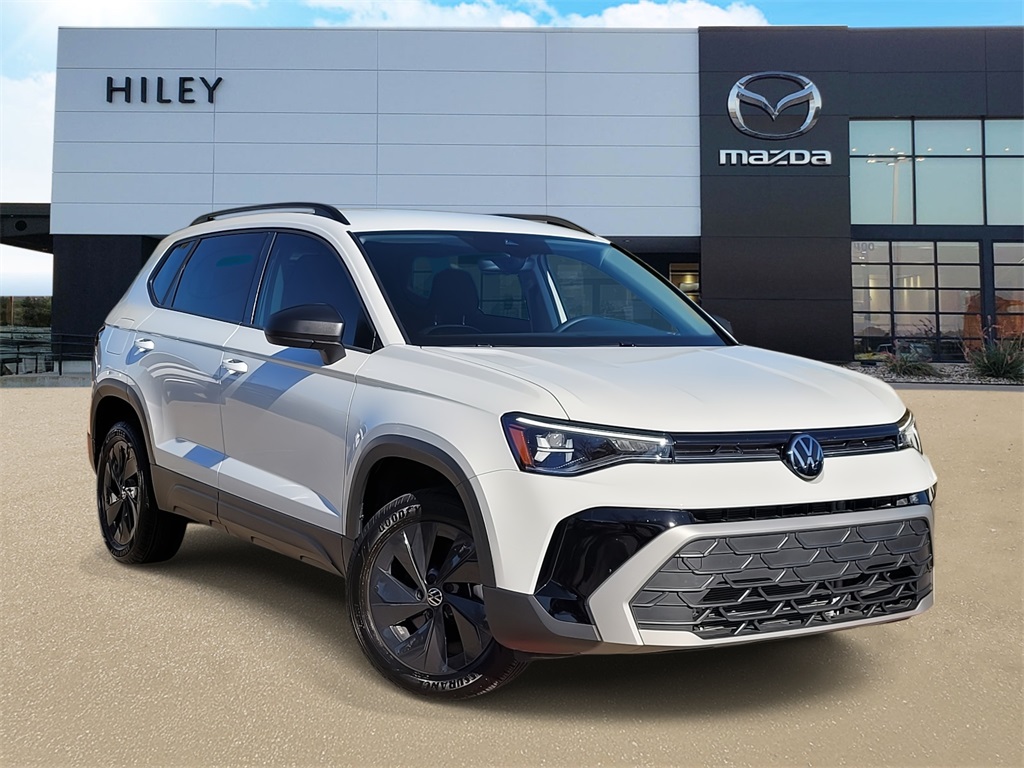 used 2025 Volkswagen Taos car, priced at $22,037