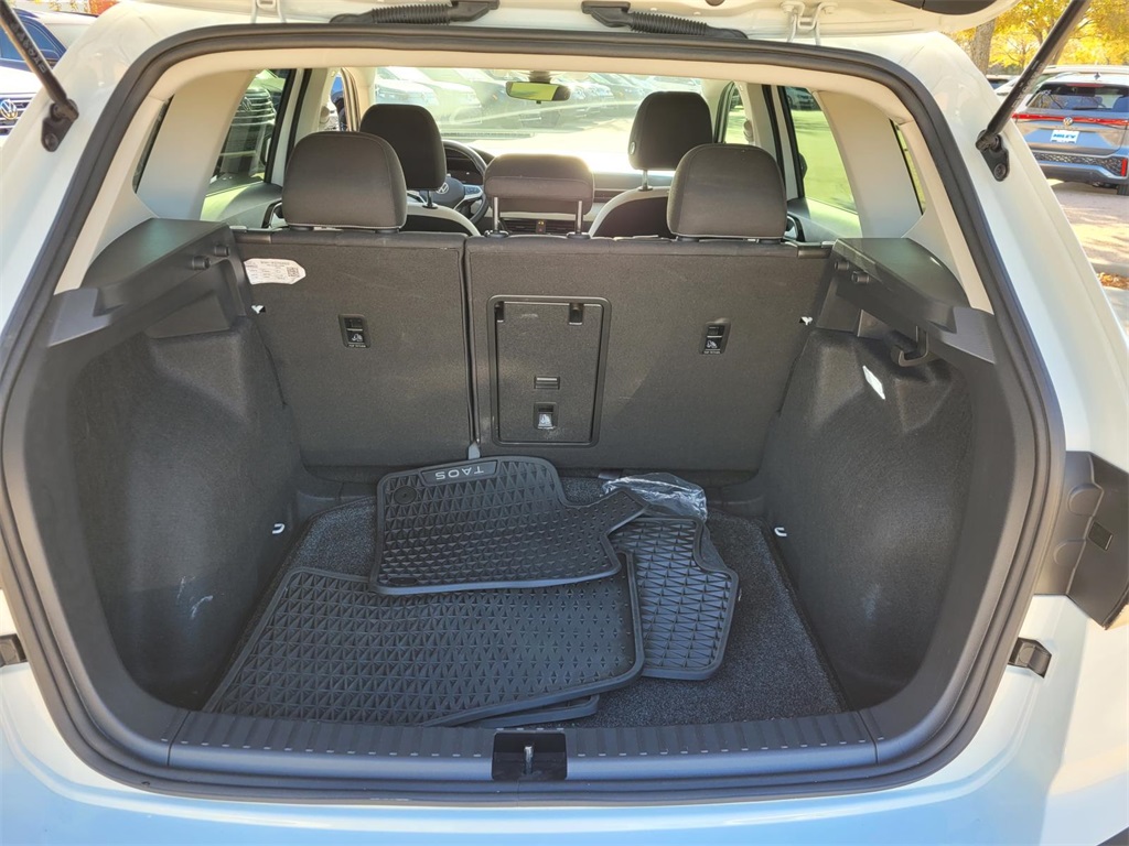 used 2025 Volkswagen Taos car, priced at $22,037