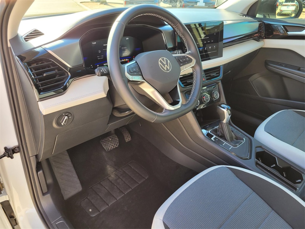 used 2025 Volkswagen Taos car, priced at $22,037