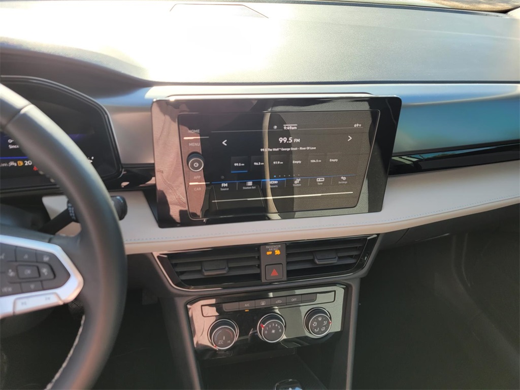 used 2025 Volkswagen Taos car, priced at $22,037