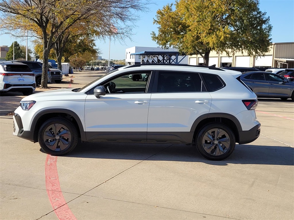 used 2025 Volkswagen Taos car, priced at $22,037