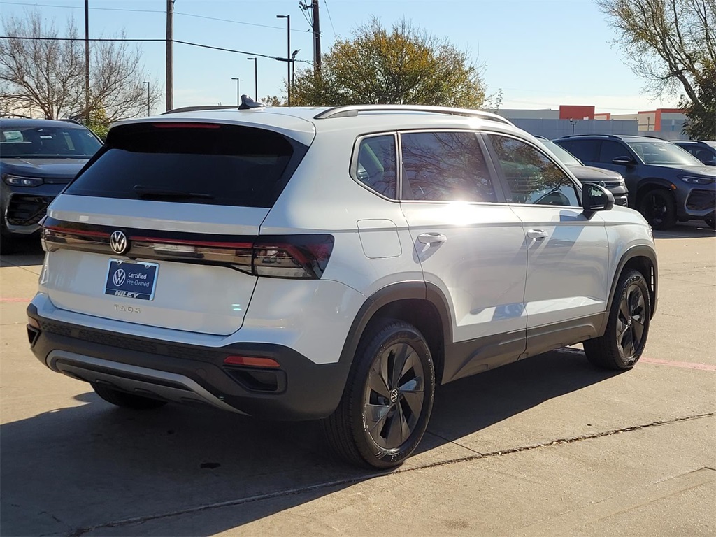 used 2025 Volkswagen Taos car, priced at $22,037