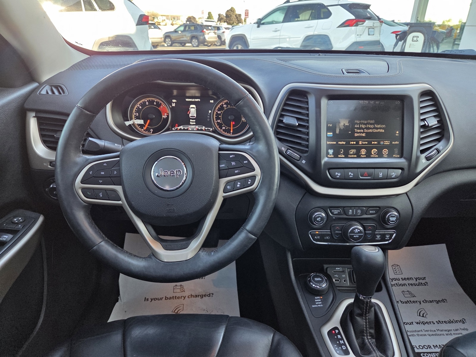 used 2017 Jeep Cherokee car, priced at $12,470