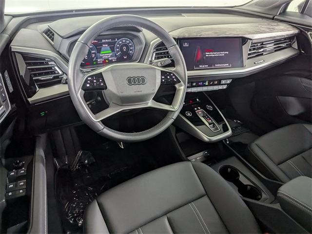 used 2024 Audi Q4 e-tron car, priced at $39,381