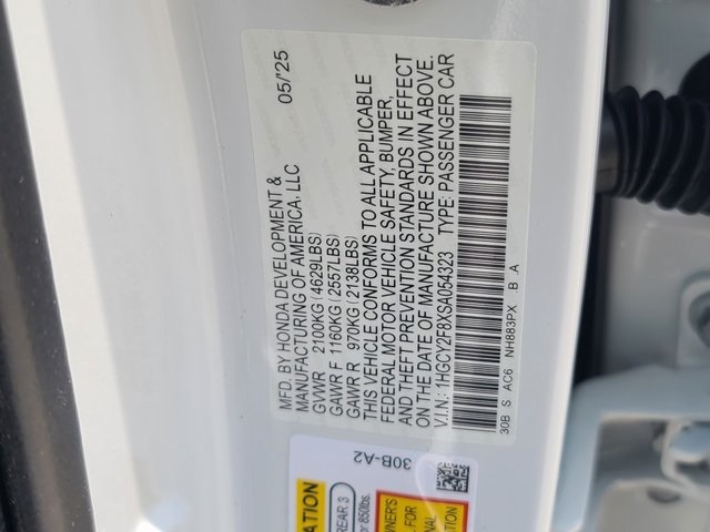 new 2025 Honda Accord Hybrid car, priced at $39,755