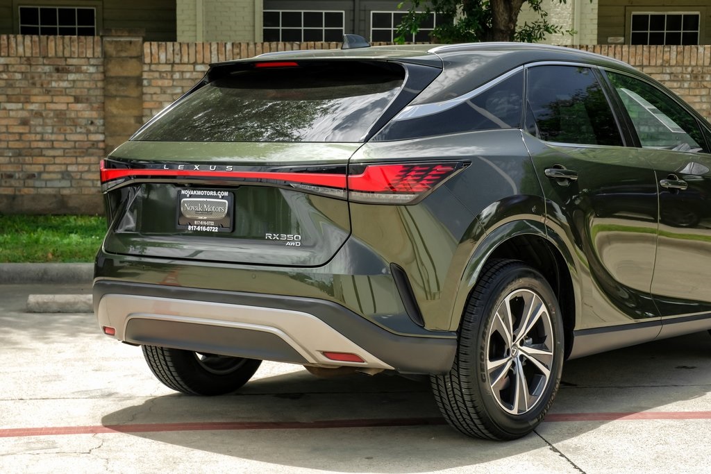 used 2023 Lexus RX car, priced at $51,204