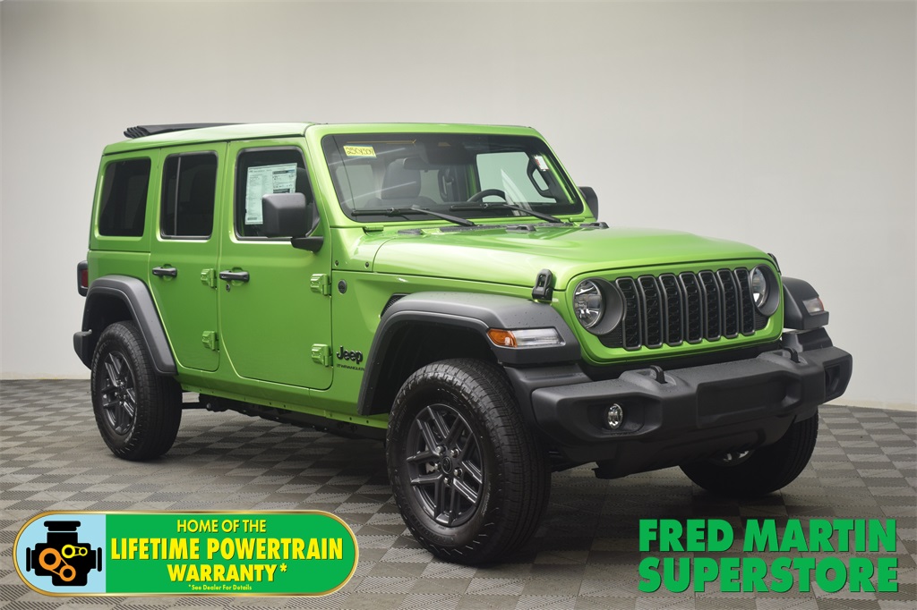new 2025 Jeep Wrangler car, priced at $47,702