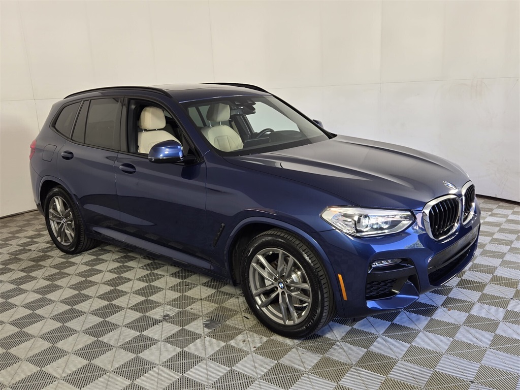 used 2021 BMW X3 car, priced at $23,588