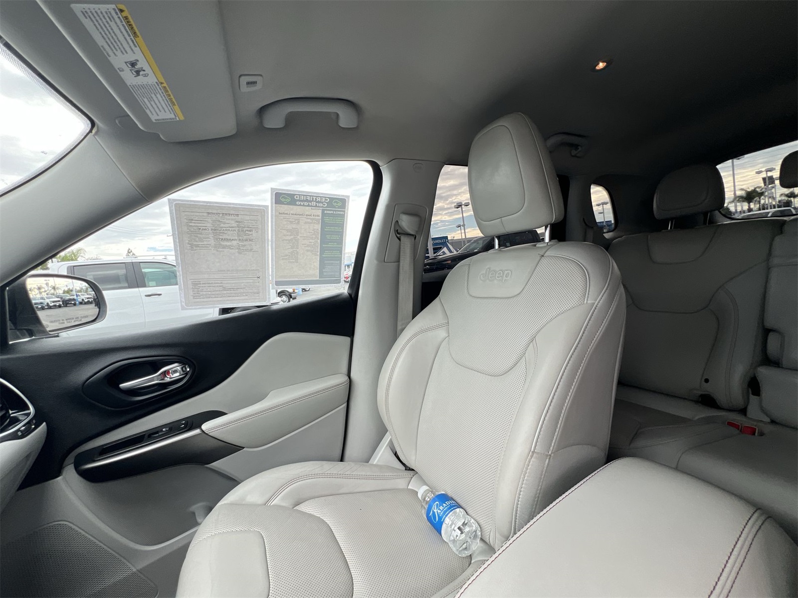 used 2019 Jeep Cherokee car, priced at $17,495