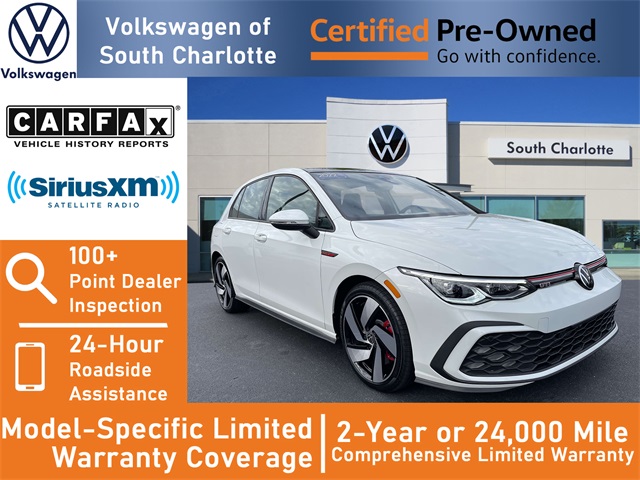 used 2022 Volkswagen Golf GTI car, priced at $28,961