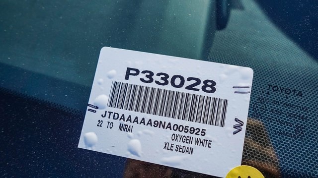 used 2022 Toyota Mirai car, priced at $13,888