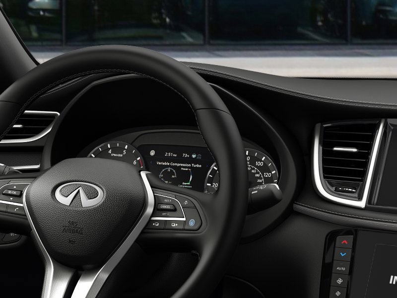 new 2025 INFINITI QX55 car, priced at $48,085