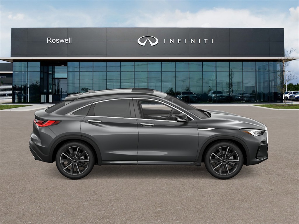 new 2025 INFINITI QX55 car, priced at $48,085