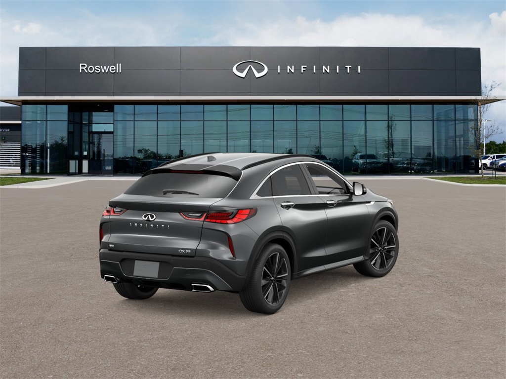 new 2025 INFINITI QX55 car, priced at $48,085