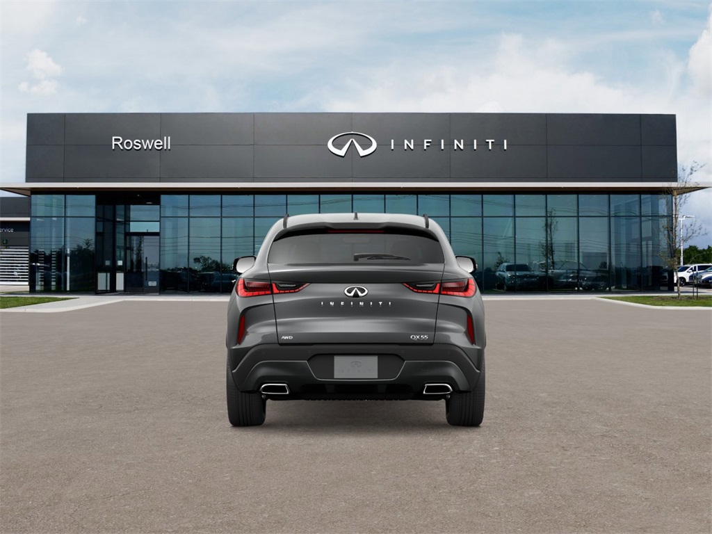 new 2025 INFINITI QX55 car, priced at $48,085