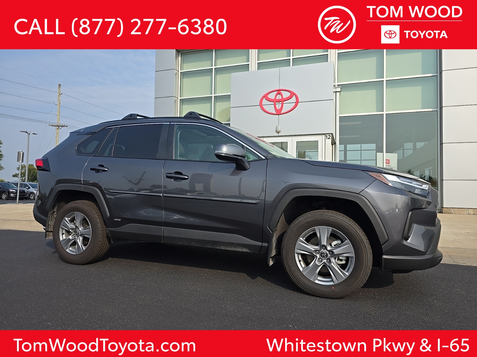 used 2025 Toyota RAV4 Hybrid car, priced at $36,498