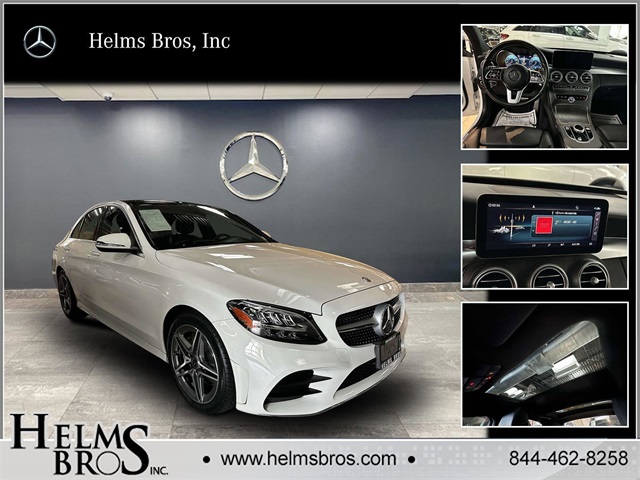 used 2021 Mercedes-Benz C-Class car, priced at $32,991