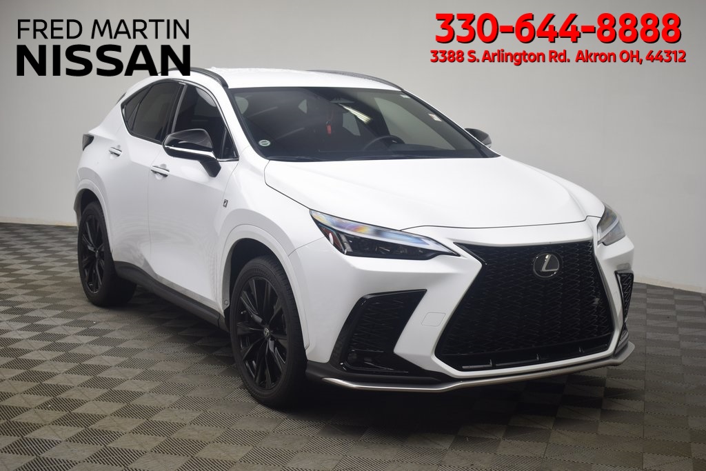 used 2022 Lexus NX car, priced at $44,500