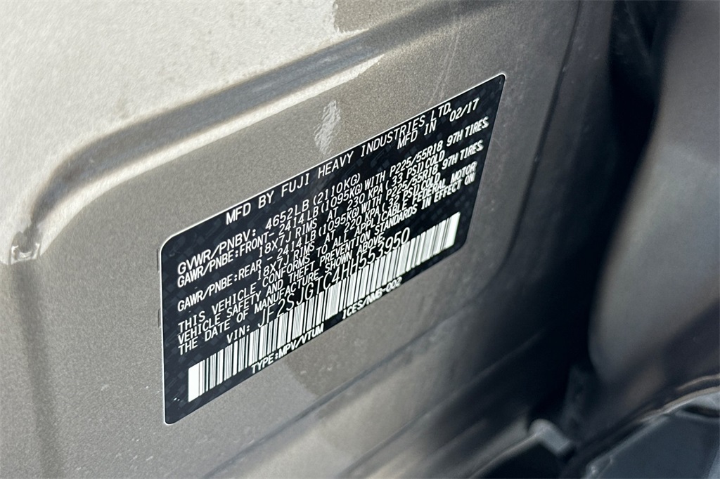 used 2017 Subaru Forester car, priced at $18,960