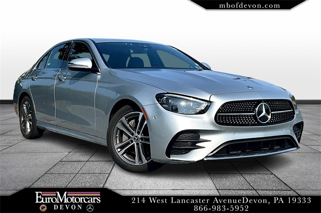 used 2021 Mercedes-Benz E-Class car, priced at $41,923