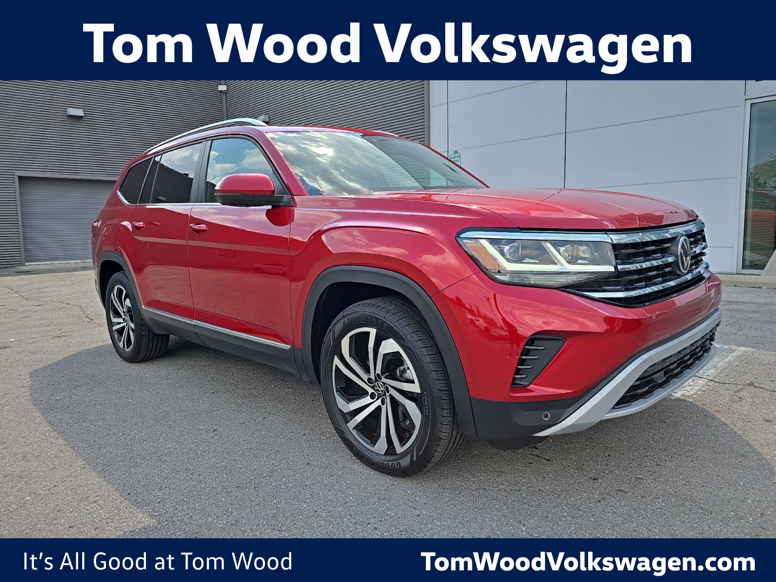 used 2023 Volkswagen Atlas car, priced at $33,300
