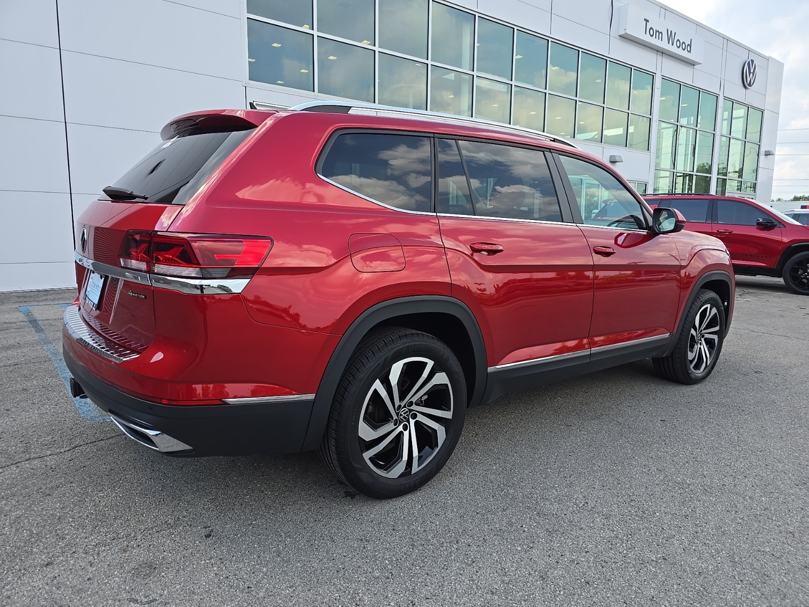 used 2023 Volkswagen Atlas car, priced at $33,300