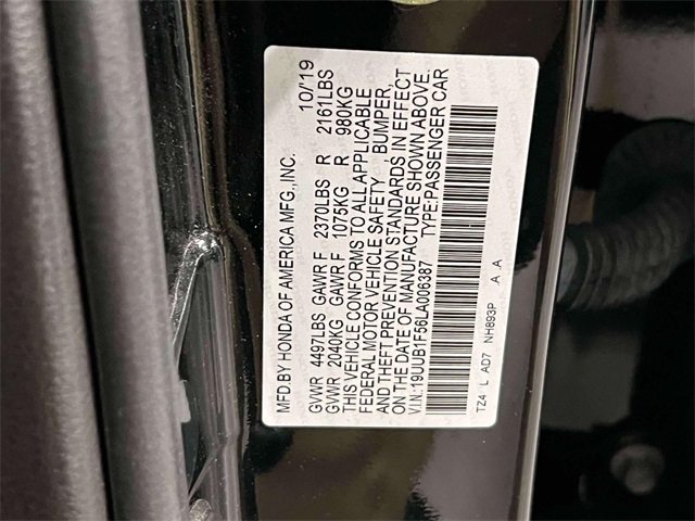 used 2020 Acura TLX car, priced at $23,328