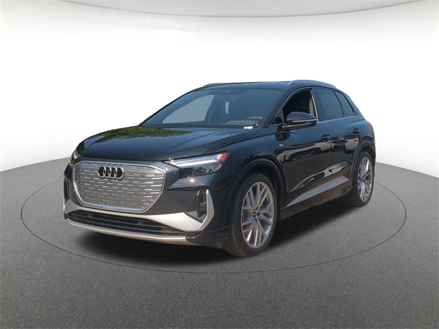 new 2025 Audi Q4 e-tron car, priced at $61,680