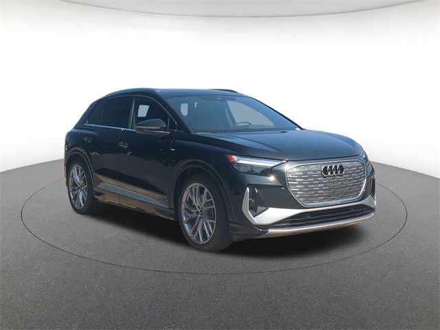 new 2025 Audi Q4 e-tron car, priced at $61,680