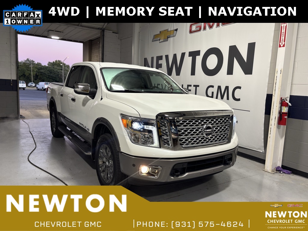 used 2018 Nissan Titan car, priced at $28,927