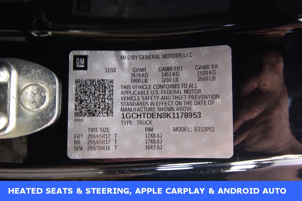 used 2019 Chevrolet Colorado car, priced at $22,352