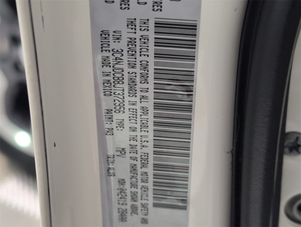 used 2018 Jeep Compass car, priced at $13,900