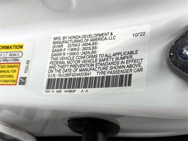 used 2022 Acura TLX car, priced at $36,550