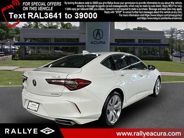 used 2022 Acura TLX car, priced at $36,550