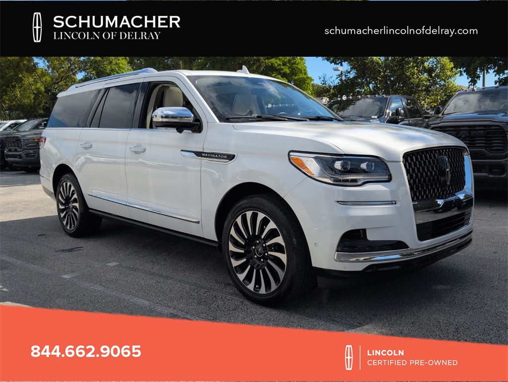 used 2022 Lincoln Navigator L car, priced at $64,698