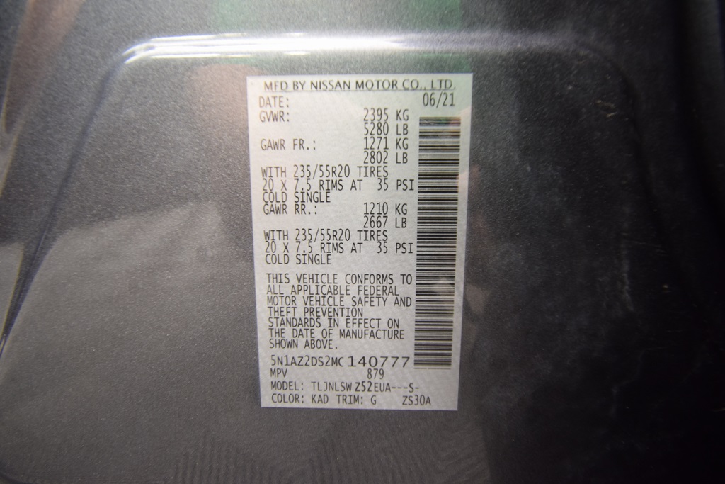 used 2021 Nissan Murano car, priced at $21,600