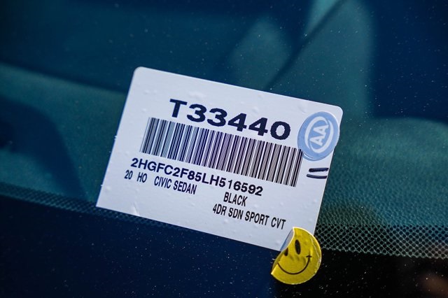 used 2020 Honda Civic car, priced at $18,492