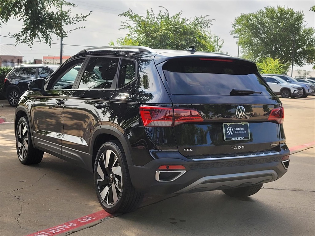 used 2024 Volkswagen Taos car, priced at $27,495