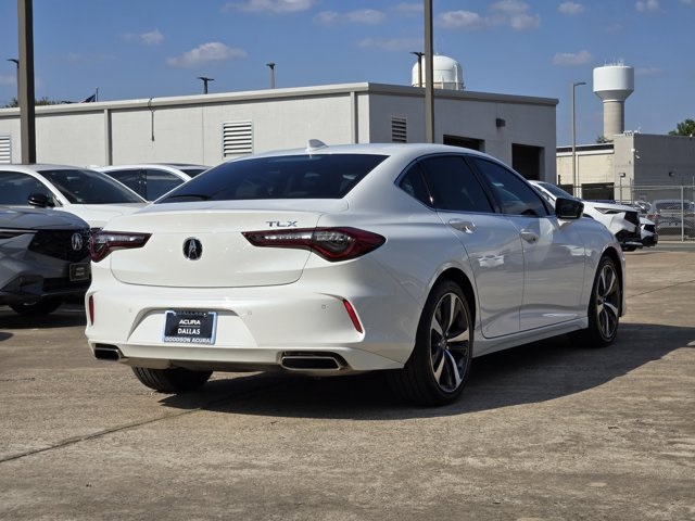 used 2025 Acura TLX car, priced at $40,900