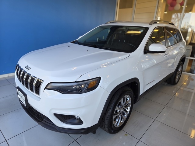 used 2021 Jeep Cherokee car, priced at $19,277
