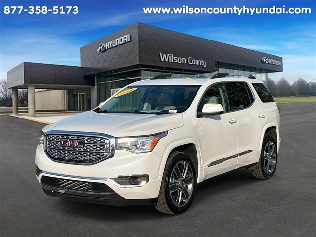 used 2018 GMC Acadia car, priced at $24,989