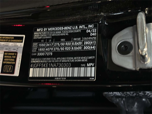 used 2022 Mercedes-Benz GLS car, priced at $61,991