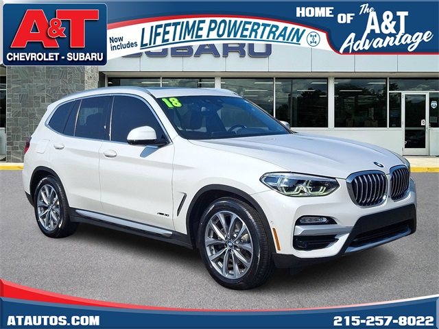 used 2018 BMW X3 car, priced at $16,431