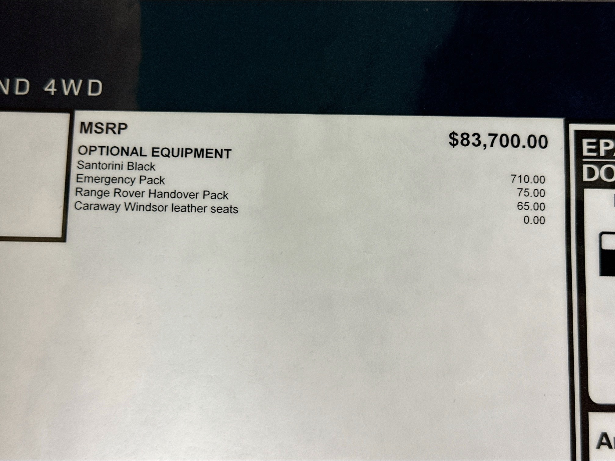 used 2025 Land Rover Range Rover Sport car, priced at $86,175