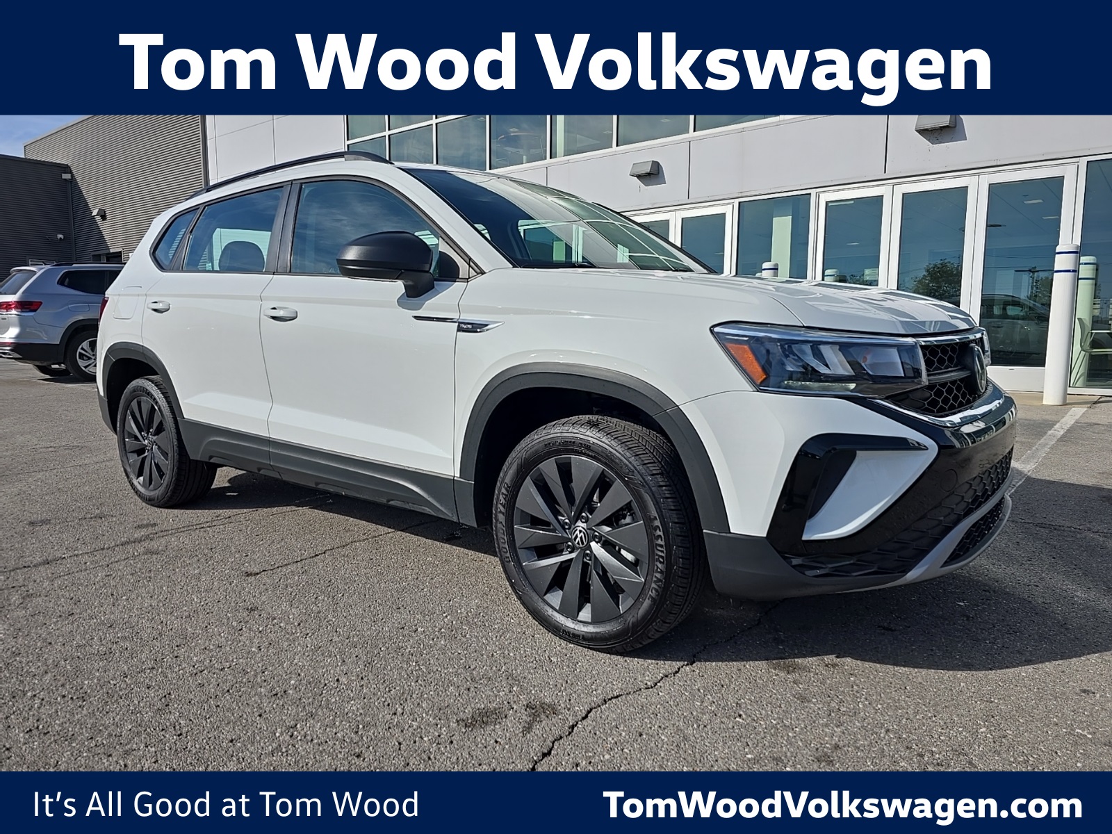 used 2024 Volkswagen Taos car, priced at $21,300