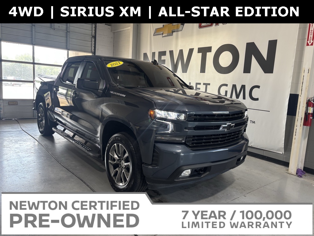used 2021 Chevrolet Silverado 1500 car, priced at $37,897
