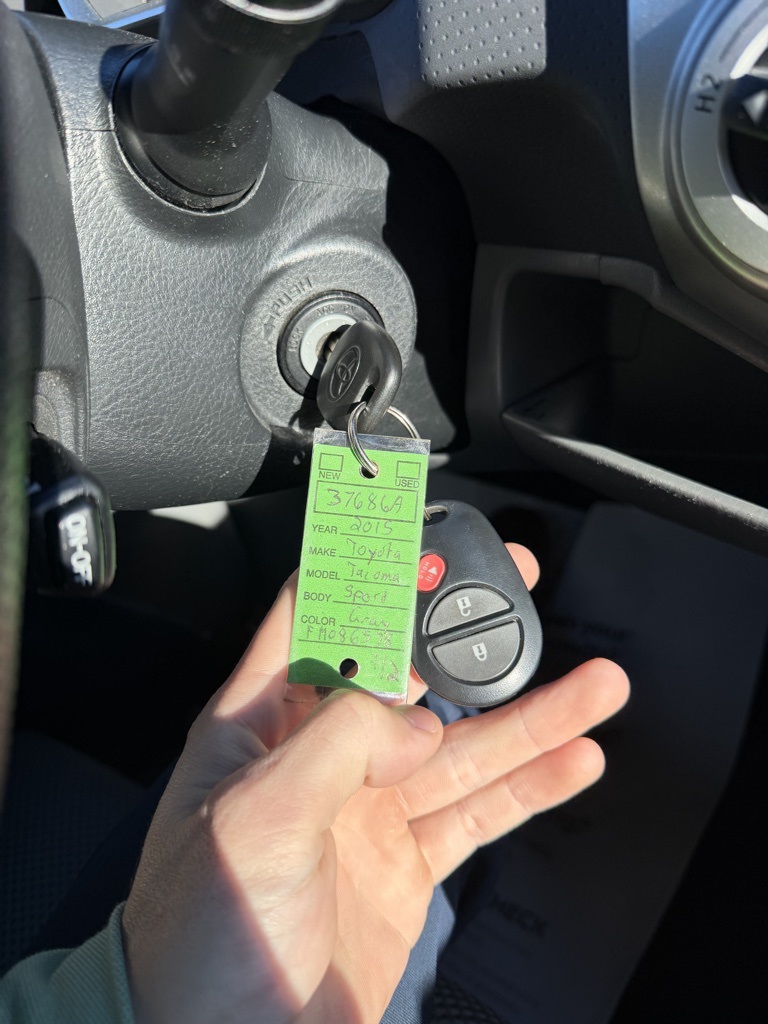 used 2015 Toyota Tacoma car, priced at $24,903